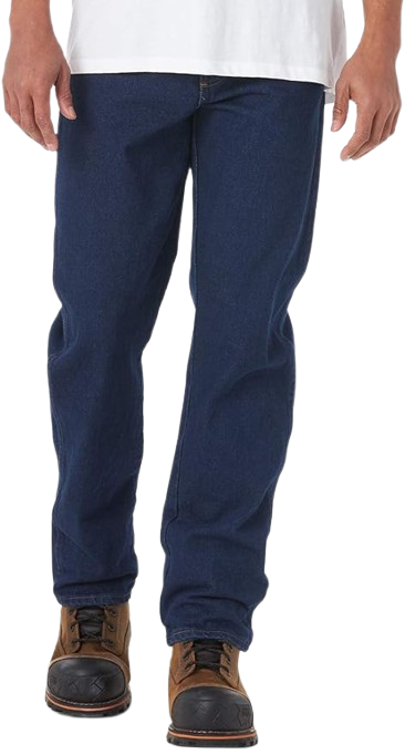 Men's Black Relaxed Fit Denim